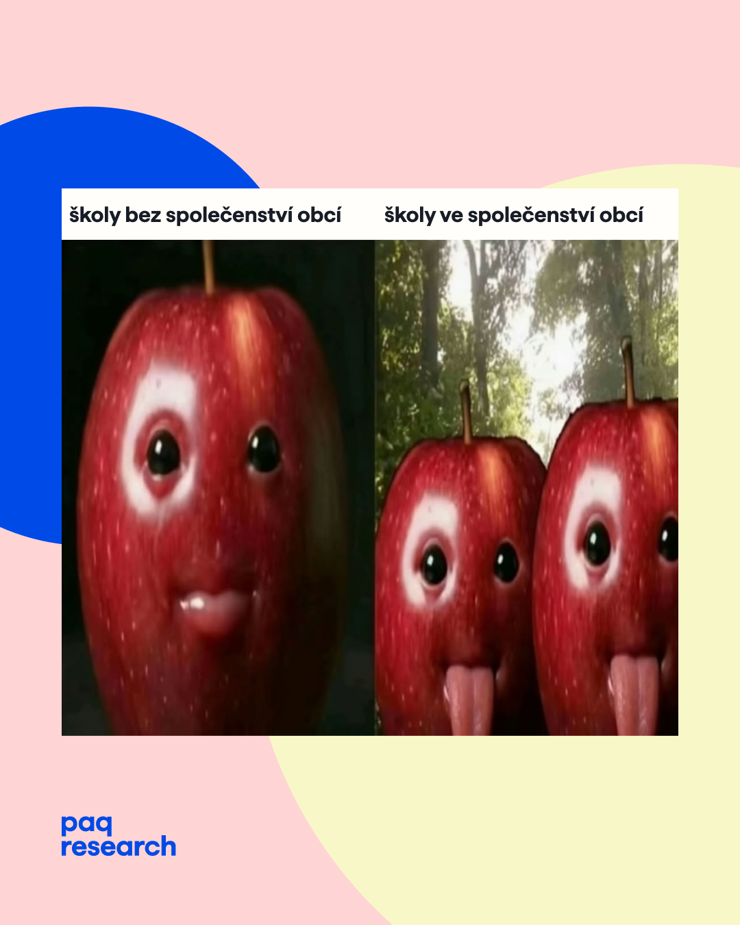 Jablíčka pomohla šířit evangelium místní školské samosprávy.